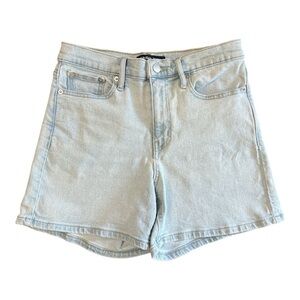 Calvin Klein Blue Jean Mom Shorts Summer Essential